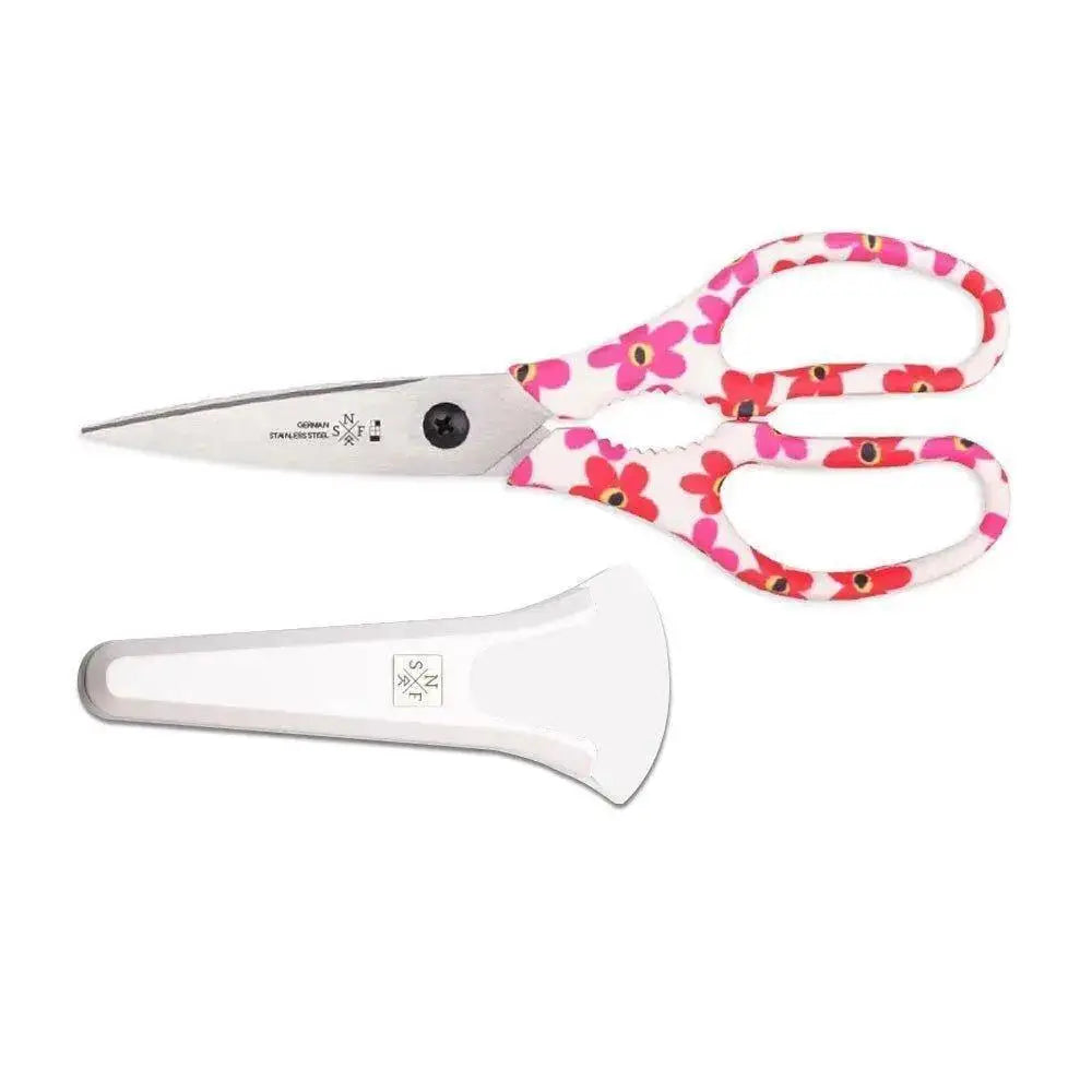 8’ Multi-functional Kitchen Shears with Holder - Daisy